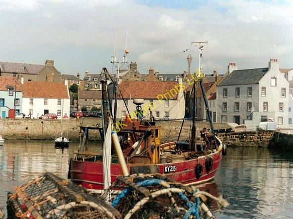 Photo 6"x4" St Monans Harbour Pittenweem c1991