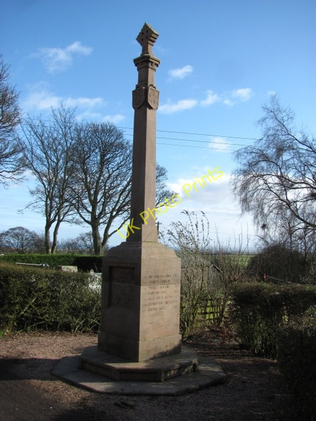 Photo 6"x4" War Memorial, Carnbee Carnbee c2011