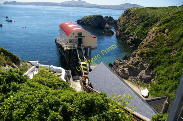 Photo 6"x4" St Davids Lifeboat Station Rhosson c2010