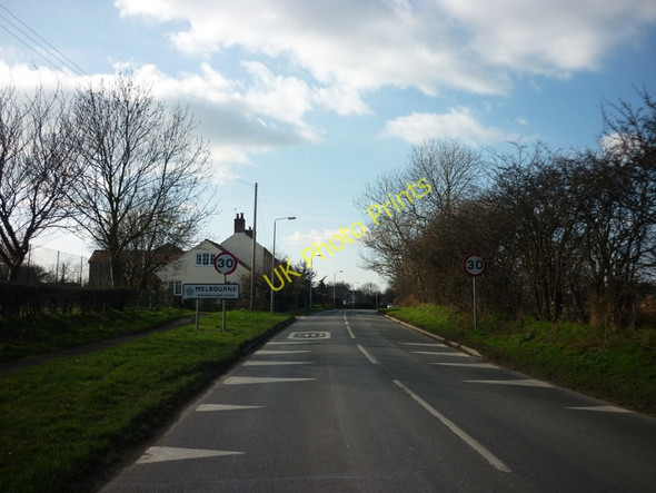 Photo 6"x4" Entering Melbourne, East Yorkshire Melbourne\/SE7544 c2011