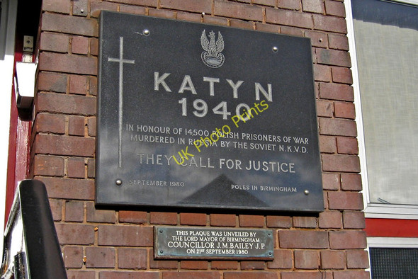 Photo 6"x4" Polish Millennium House - Katyn 1940 plaque, Bordesley Street, Digbeth, Birmingham Birmingham c2011