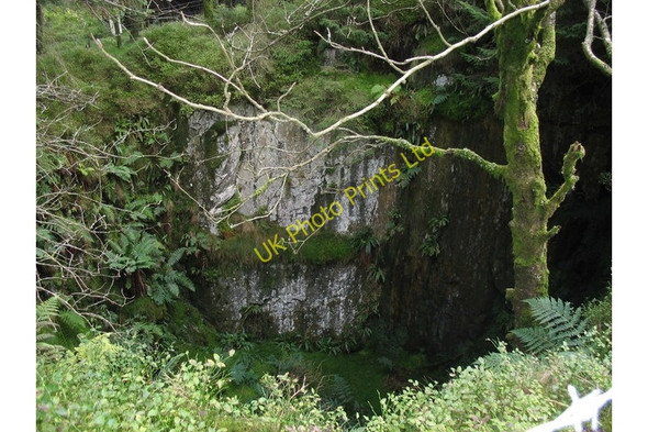 Photo 6"x4" Old Slate Quarry Rhyd-Ddu\/SH5652 c2006