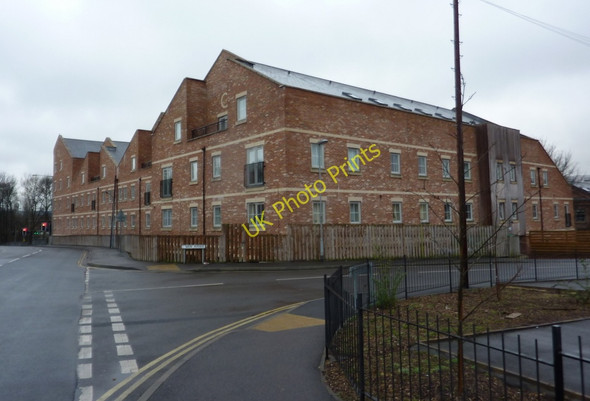 Photo 6"x4" Flats by Piccadilly Road Chesterfield\/SK3871 c2011