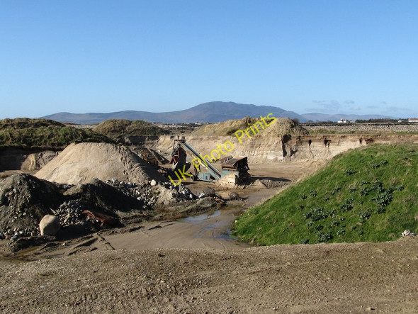 Photo 6"x4" Sand quarry on the west side of Slatemill Road Kilkeel c2011