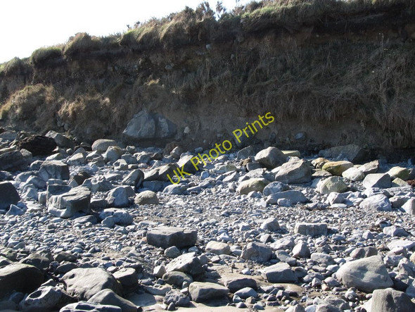 Photo 6"x4" Coastal erosion north of Bay View House Greencastle\/J2411 c2011
