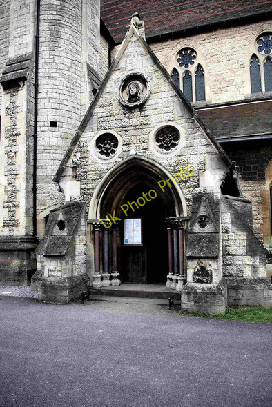 Photo 6"x4" All Saints Church (2) - south porch, All Saints Road, Cheltenham Cheltenham c2011