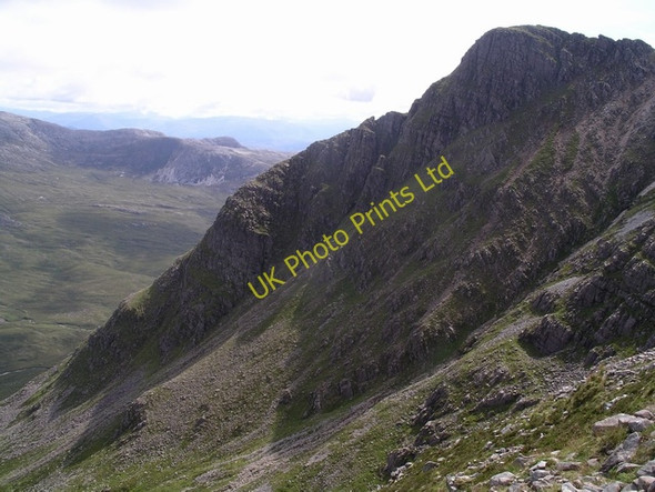 Photo 6"x4" E ridge, Beinn Damh Annat\/NG8954 c2005