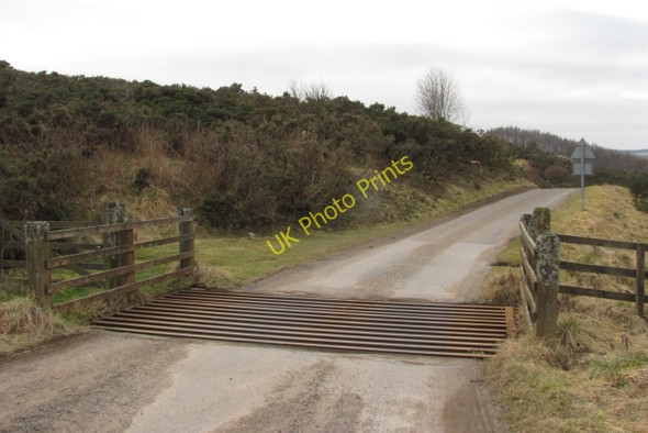 Photo 6"x4" Cattle grid, Newton of Bamff Alyth c2011