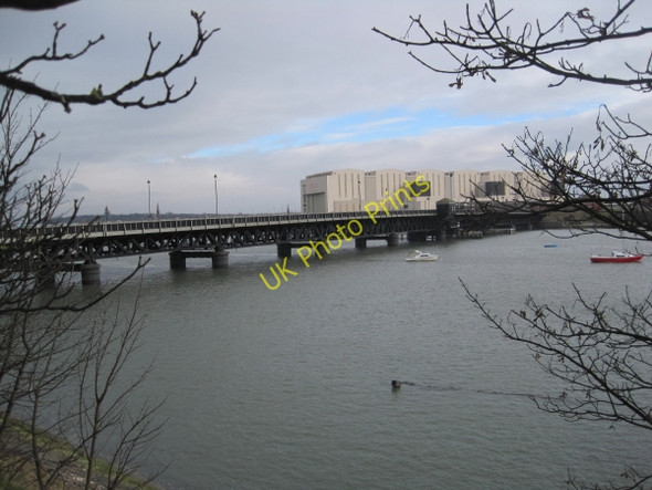 Photo 6"x4" Walney Bridge from Walney Island Barrow-In-Furness c2011