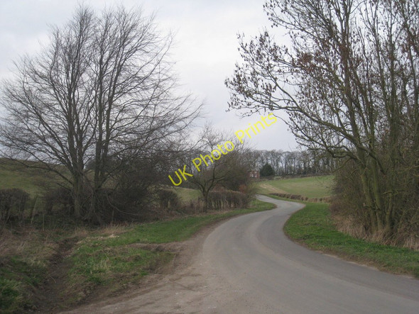 Photo 6"x4" Lane to Lairhill Farm Middleton on-the-Wolds c2011