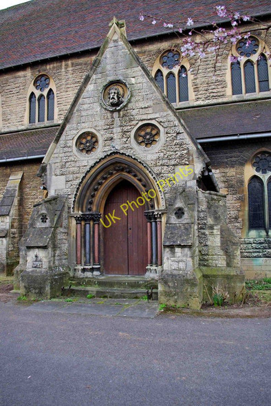 Photo 6"x4" All Saints Church (4) - porch on north side, All Saints Road, Cheltenham Cheltenham c2011