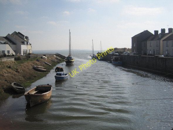 Photo 6"x4" Haverigg Harbour Millom c2011