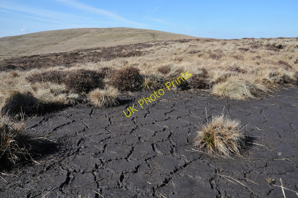 Photo 6"x4" Peat and Waun Fach Capel-y-ffin c2011