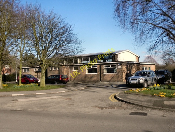 Photo 6"x4" Hollins Green Community Hall Glazebrook c2011