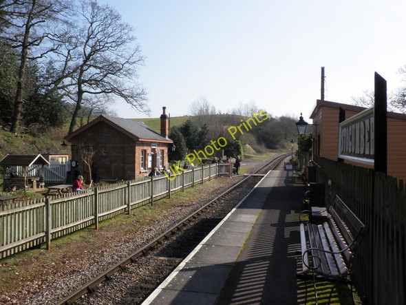 Photo 6"x4" Stogumber railway station Chilcombe\/ST1138 c2011