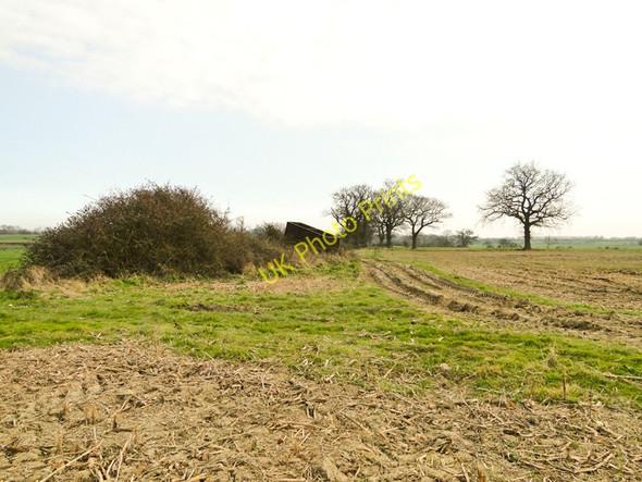 Photo 6"x4" The site of Potash Farm, Sibton Hemp Green c2011