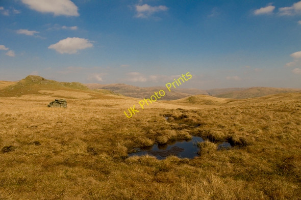 Photo 6"x4" Small tarn under Scour Rigg Kentmere c2011