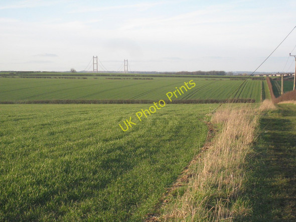 Photo 6"x4" View towards the Humber Bridge Burnham\/TA0517 c2011