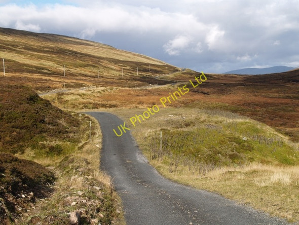 Photo 6"x4" Mountain road, Stob an Aonaich Mhoir. Stob Loch Monaidh c2006