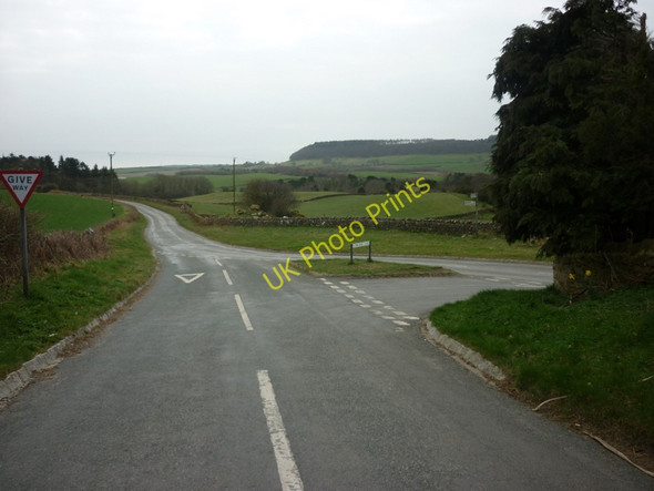 Photo 6"x4" Gowland Lane joins Harwood Dale Road Cloughton c2011