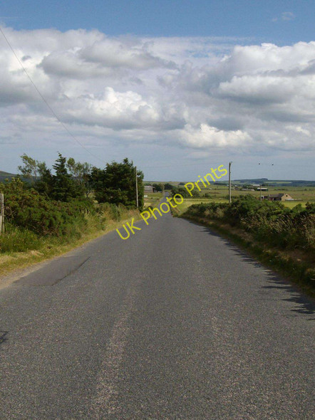 Photo 6"x4" Auchentumb road east towards Strichen Mountsolie c2010