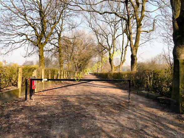 Photo 6"x4" Park Entrance Denton\/SJ9295 c2011