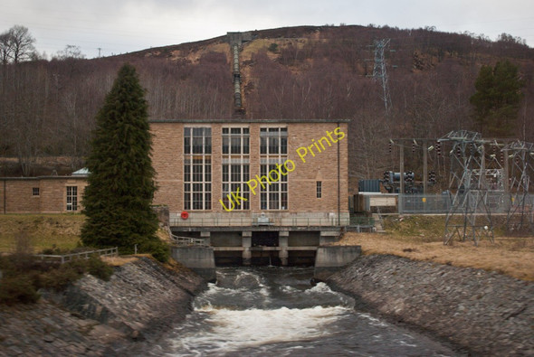 Photo 6"x4" Lochluichart Power station Lochluichart c2011