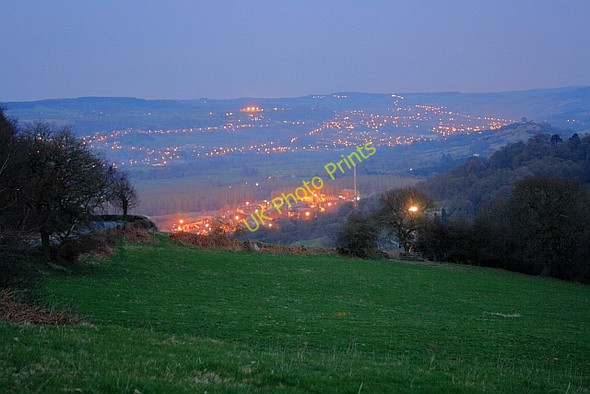 Photo 6"x4" Lights of Matlock Birchover c2011