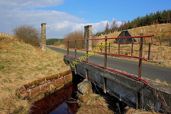 Photo 6"x4" Bridge over the Risey Burn Ridsdale c2011
