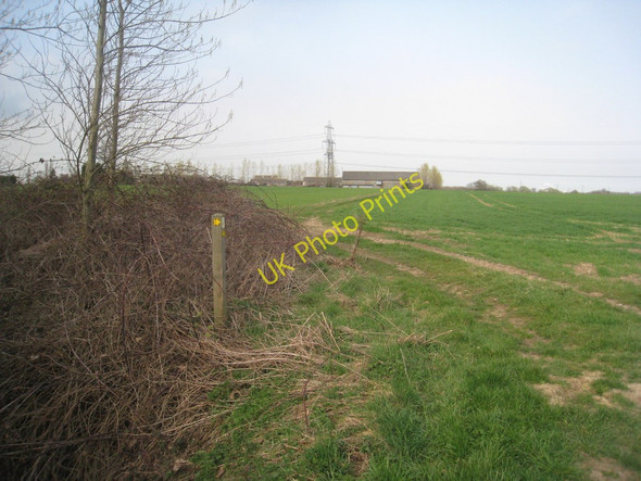 Photo 6"x4" Farm track to Newstead Farm Keelby c2011
