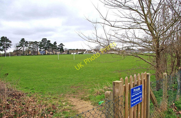 Photo 6"x4" School playing fields, Fairford Fairford c2011