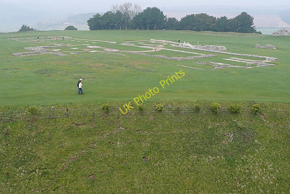 Photo 6"x4" Old Sarum, old cathedral Salisbury c2011