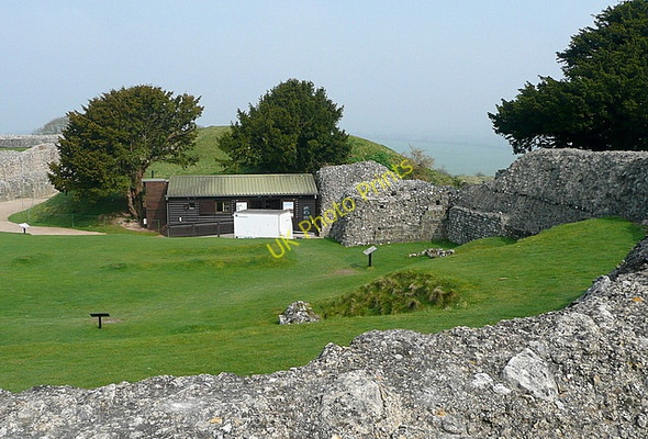 Photo 6"x4" Old Sarum, inner bailey Salisbury c2011