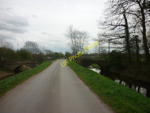 Photo 6"x4" Twin bridges on the A161 Ealand c2011