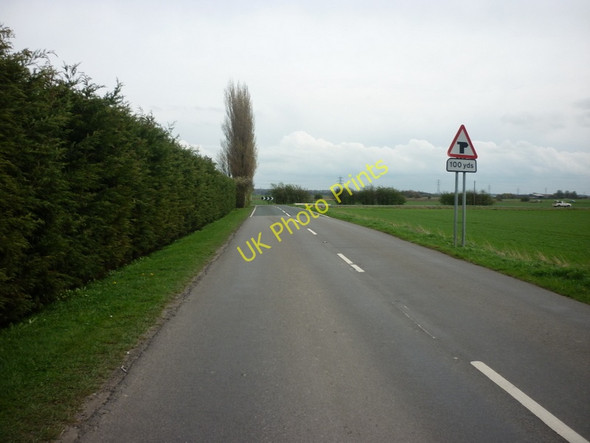 Photo 6"x4" Heading east along the B1450 towards Scunthorpe Althorpe c2011