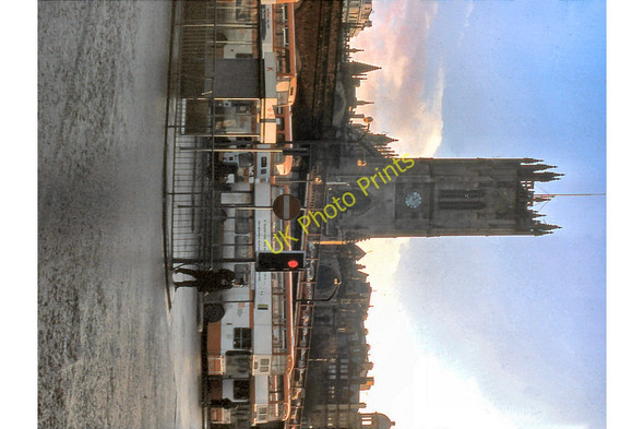 Photo 6"x4" Victoria Bus Station & Manchester Cathedral Manchester c1978