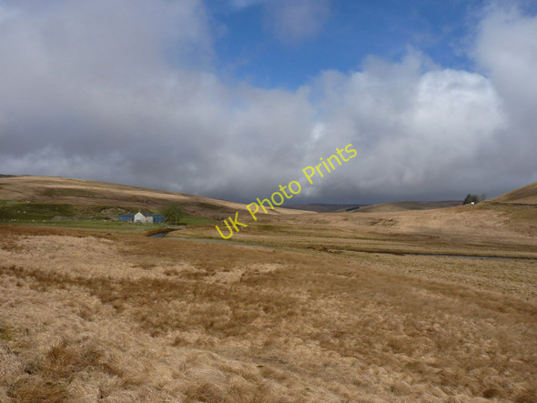 Photo 6"x4" Abergwyngu farm in the Elan valley Abergwngu c2011