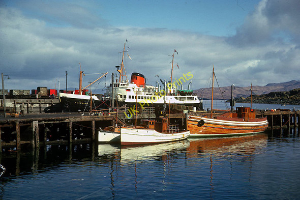 Photo 6"x4" SS Claymore at Mallaig bound for Stornoway Courteachan c1964