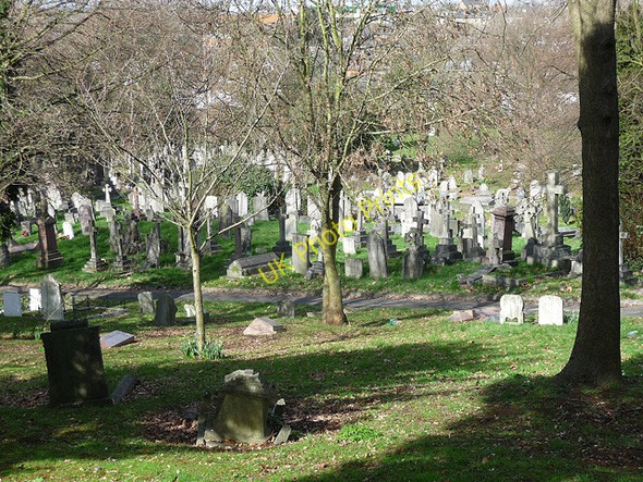 Photo 6"x4" Various monuments, West Norwood Cemetery (2) Streatham c2011