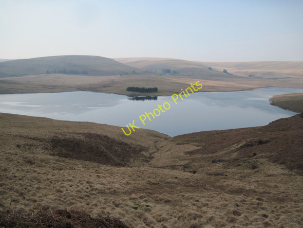 Photo 6"x4" Looking towards Craig Goch Reservoir Pen Cwmyrhafod c2011