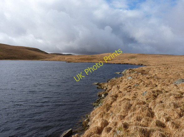 Photo 6"x4" Along the western shore of Llyn Cerrigllwydion Isaf Llyn Cerrigllwydion Isaf c2011