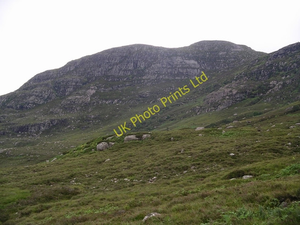 Photo 6"x4" N Face of Meall Garbh Dundonnell c2005