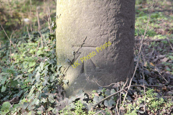 Photo 6"x4" Culham milestone benchmark Abingdon c2011