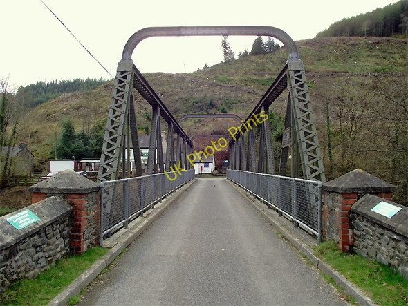 Photo 6"x4" Rhandirmwyn Bridge,Carmarthenshire Nant-y-Bai c2011