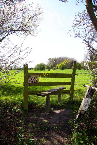Photo 6"x4" Stile to the footpath Didcot c2011