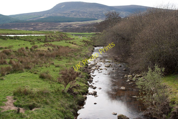 Photo 6"x4" Burn below Kildonan Farm Kildonan Fm c2011