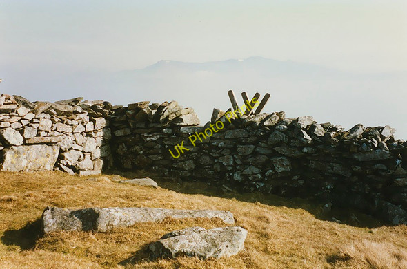 Photo 6"x4" Stile on Diffwys Llechfraith c1996