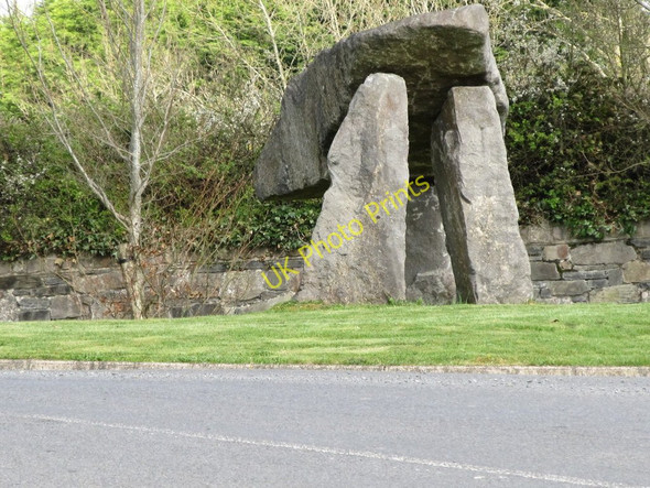 Photo 6"x4" A replica dolmen at Gallonreagh Madabawn c2011
