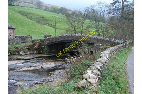 Photo 6"x4" Cow Dub Bridge Lea Yeat c2006
