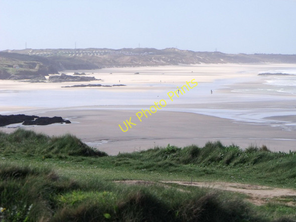 Photo 6"x4" The beach towards Hayle, Cornwall Gwithian c2011